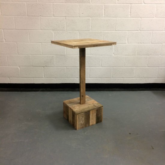 Poseur Table Hire Pallet Furniture