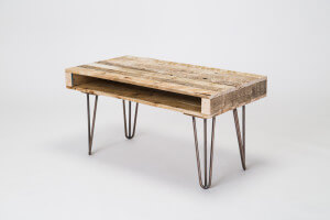 Pallet Coffee Table | Handmade Furniture - Handcrafted Pallet Coffee Table