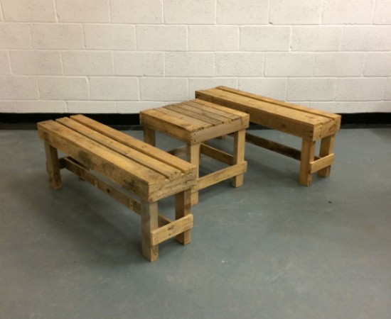 table and bench hire