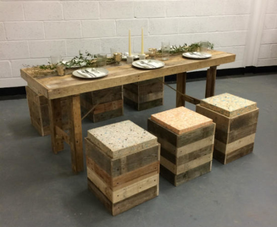 table and stool hire