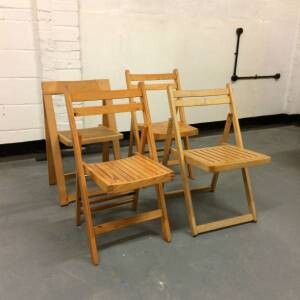 wooden chair hire