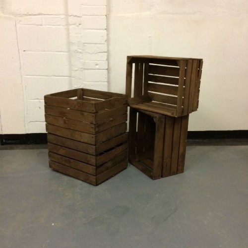wooden crate hire