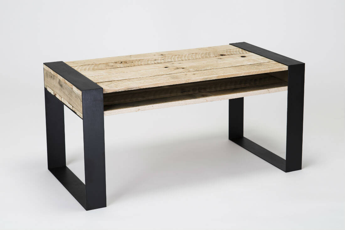 reclaimed timber coffee table
