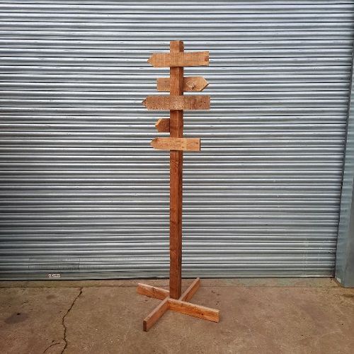 directional sign post Gas&Air Studios London